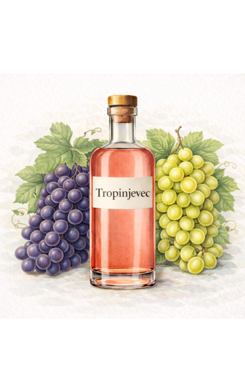 Grape Pomace Brandy – Traditional Tropinjevec